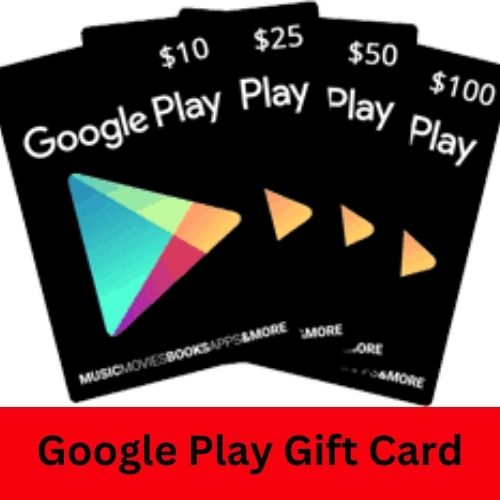 Unused Google Play Gift Card-2024